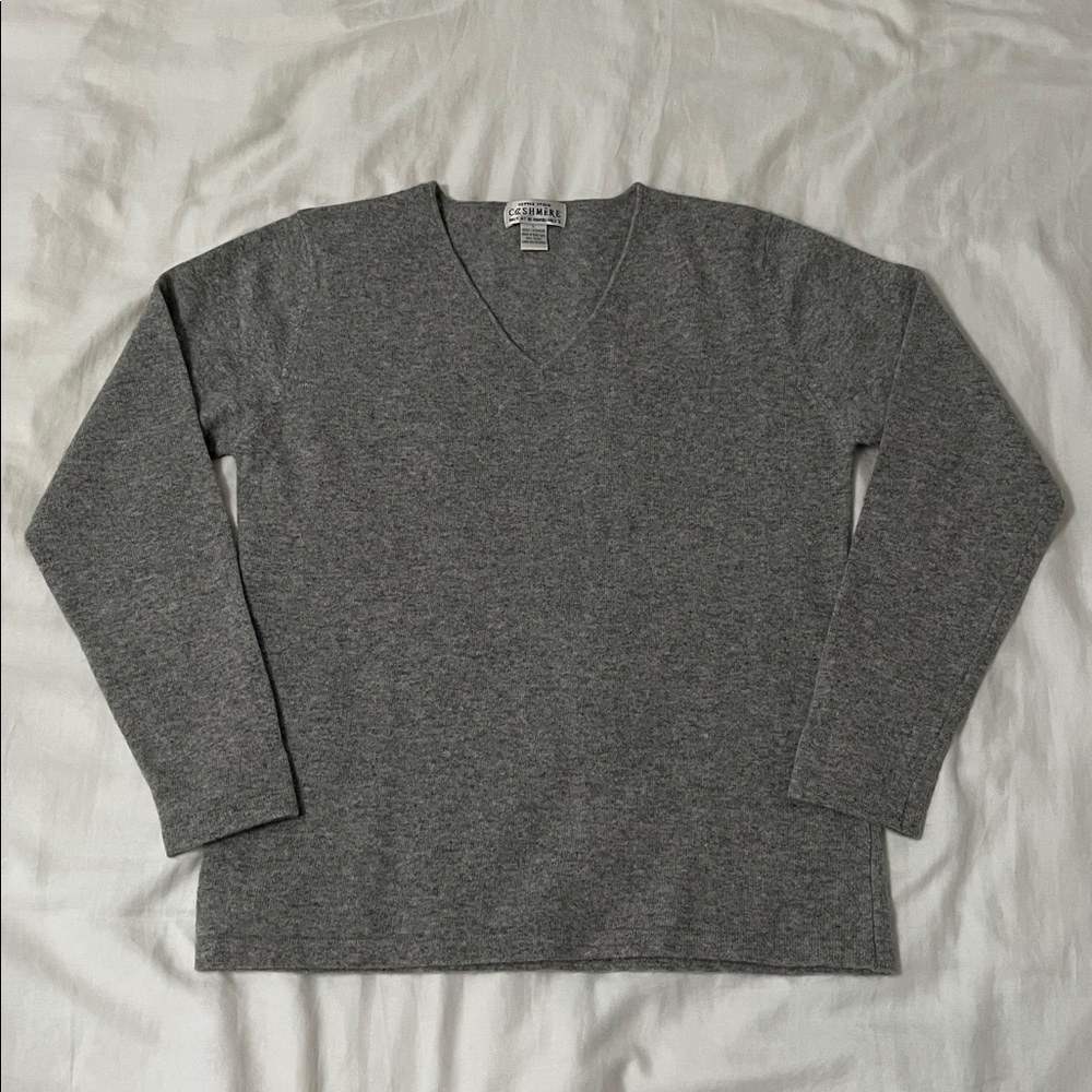 Bloomingdale’s V-Neck Vintage Sweater